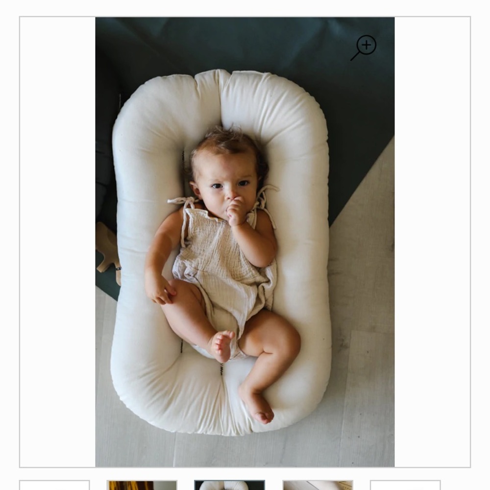 Snuggle Me Organic Infant Lounger